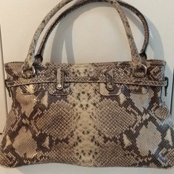 Michael Kors Snake Print Bag - Picture 3 of 14